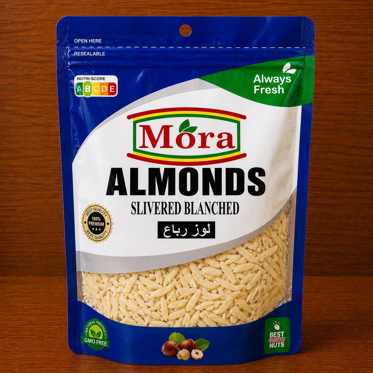 ALMONDS SLIVERED 200g ( 7 oz ) X 10