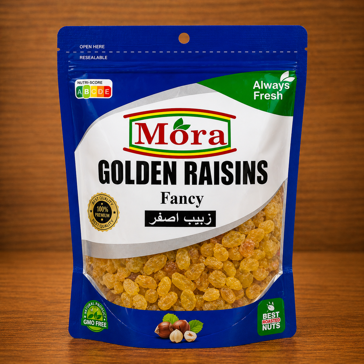 GOLDEN RAISINS  FANCY 256 g ( 9 oz) X 10