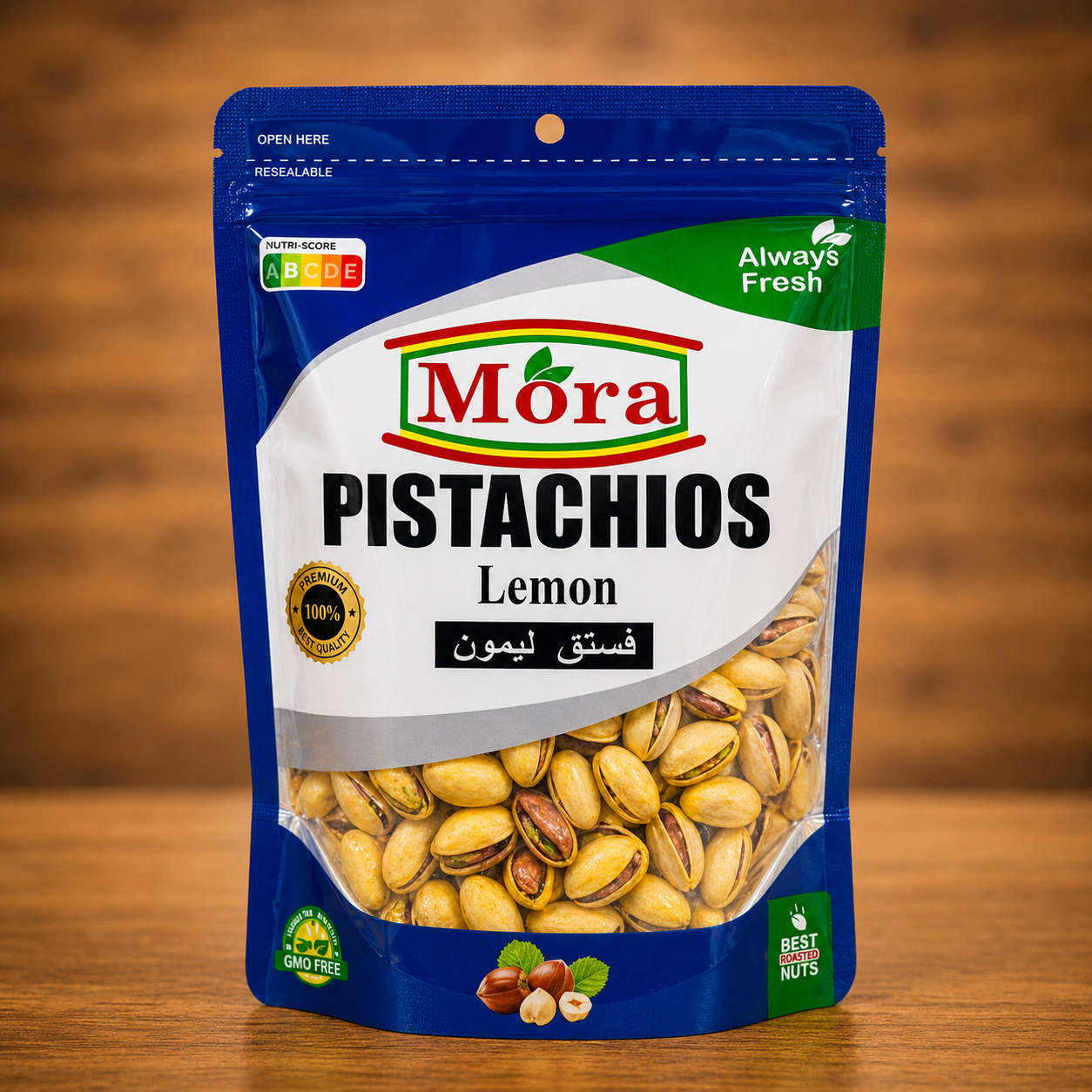 PISTACHIOS CA LEMON 200 g ( 7 oz ) X 10